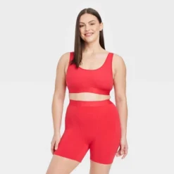 Women's Cotton Boxer Briefs - Auden™ Red -Auden GUEST 01615505 e1f7 4694 a2df ceb4078d0af2