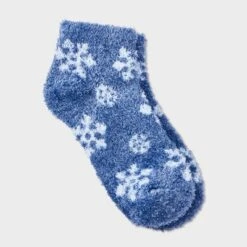 Women's Snowflake Cozy Low Cut Socks - Auden™ 4-10 -Auden GUEST 07f10b96 d860 4c15 997d d44444d953a8