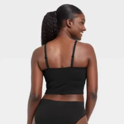 Women's Cropped Cami - Auden™ -Auden GUEST 0a287cc9 761a 4a6d 9df9 24dd88900655