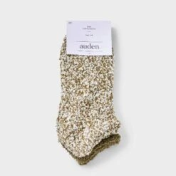 Women's Marled 2pk Cozy Low Cut Socks - Auden™ 4-10