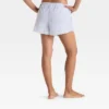 Women's Scalloped Edge Pajama Shorts - Auden™