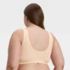 Women's Modal Blend Scoop Bralette - Auden™ Oatmeal
