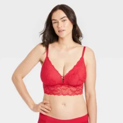 Women's Longline Lace Bralette - Auden™ -Auden GUEST 197a52d6 8736 4921 8d48 d0be2ec42f2e