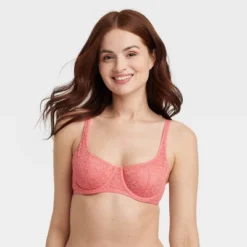 Women's Lace Unlined Scoop Balconette Bra - Auden™ -Auden GUEST 19cd6b13 a18f 44c4 b180 f4d7d47df98e