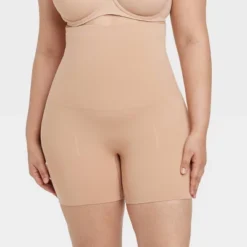 Women's Medium Shaping Mid-Thigh Waist Shorts - Auden™ -Auden GUEST 1a25b951 8515 4f3a a357 09190ffc996a