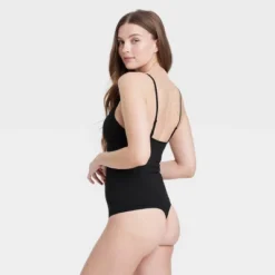 Women's Medium Shaping Seamless Thong Bodysuit - Auden™