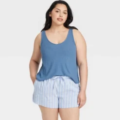 Women's Cozy Ribbed Pajama Tank Top - Auden™ -Auden GUEST 1e3f2d8e f021 42d4 bfff 5842dd8d7624