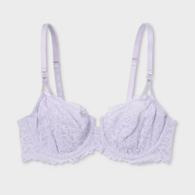 Women's Lace Unlined Balconette Bra - Auden™ 7 Women's Lace Unlined Balconette Bra - Auden™ - Image 7