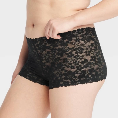Women's Allover Lace Boy Shorts Underwear - Auden™ 3 Women's Allover Lace Boy Shorts Underwear - Auden™ - Image 3