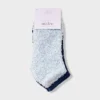 Women's Marled 2pk Cozy Low Cut Socks - Auden™ One Size