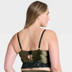 Women's Satin & Lace Lightly Lined Cami Bra - Auden™ -Auden GUEST 2c02df84 a3ed 48e9 adaa 3998c491e0b3