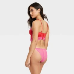 Women's Lace Back Tanga Lingerie Underwear - Auden™