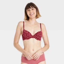 Women's Cotton Lightly Lined Demi T-Shirt Bra - Auden™ -Auden GUEST 2f174f26 2324 4c05 a3ae 4c0cbee16d41