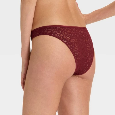 Women's Rose Lace Cheeky Underwear - Auden™ 1 Women's Rose Lace Cheeky Underwear - Auden™