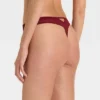 Women's Lace Cut Out Thong Underwear - Auden™