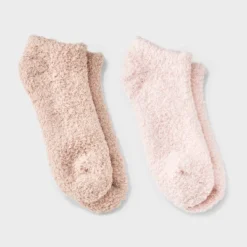 Women's Marled 2pk Cozy Low Cut Socks - Auden™ 4-10 -Auden GUEST 47ce075f c35f 4114 ab2b ee4b16e96e05