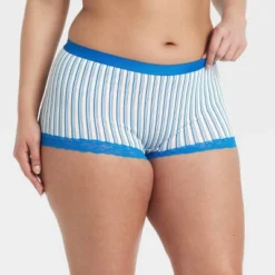 Women's Cotton Blend Boy Shorts Underwear With Lace - Auden™ -Auden GUEST 4dc0a21e dfb1 4ad9 b0ab d22fb60abcdb