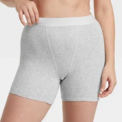 Women's Cotton Blend Ribbed Boxer Briefs Underwear - Auden™ -Auden GUEST 511a0435 b70b 4cd9 bf36 a1a23738a900