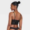 Women's Lace Longline Bralette - Auden™