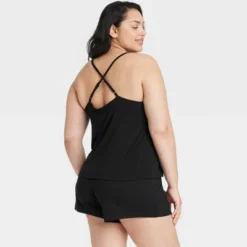 Women's Cloud Knit Tank Top And Shorts Pajama Set - Auden™ -Auden GUEST 51c067a3 27fe 4a5d a7d4 d196df27b98c