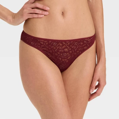 Women's Rose Lace Cheeky Underwear - Auden™ 9 Women's Rose Lace Cheeky Underwear - Auden™ - Image 9
