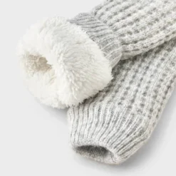 Women's Waffle Sweater Knit Reading Crew Socks With Faux Shearling Lining And Grippers Auden™One Size -Auden GUEST 6205443f dcc6 41d2 b5ae d20bd92cc0bf