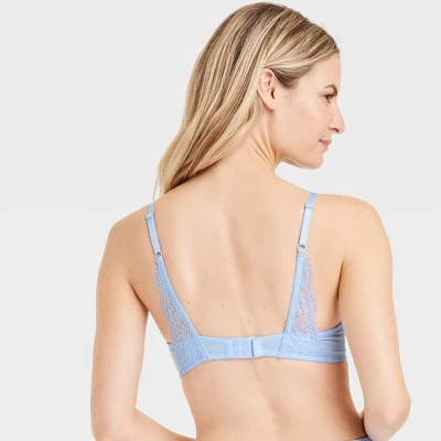 Women's Lace Push-Up Demi T-Shirt Bra - Auden™ 1 Women's Lace Push-Up Demi T-Shirt Bra - Auden™