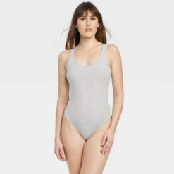 Women's Cotton Stretch Tank Bodysuit - Auden™ -Auden GUEST 66feec3f 72dc 4fc1 b74c f1fce1dba169