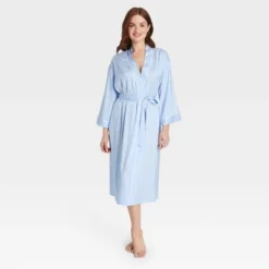 Women's Luxury Collection Shadow Striped Long Satin Robe - Auden™ 5 Women's Luxury Collection Shadow Striped Long Satin Robe - Auden™ -Auden GUEST 6a86cfcd 6b12 4614 bd9d 816c8189d374