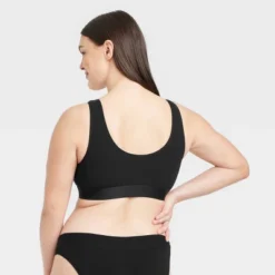 Women's Cotton Stretch Scoop Bralette - Auden™ -Auden GUEST 735f123d e75a 465b a049 805d5c6bffac