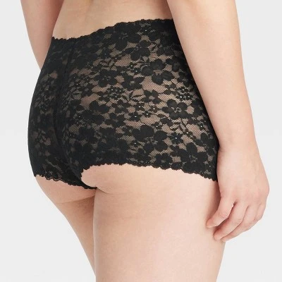 Women's Allover Lace Boy Shorts Underwear - Auden™ 4 Women's Allover Lace Boy Shorts Underwear - Auden™ - Image 4