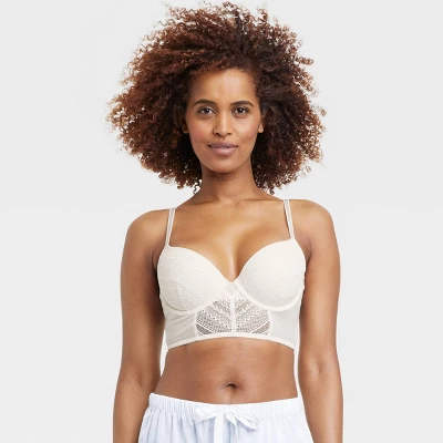 Women's Lightly Lined Demi Longline Bra - Auden™ 4 Women's Lightly Lined Demi Longline Bra - Auden™ - Image 4