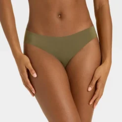 Women's Laser Cut Bikini Underwear - Auden™ Moss Green -Auden GUEST 9524202e 7e1b 4946 9897 1e85a4e62d42