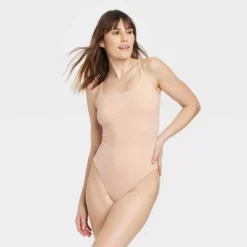 Women's Stretch Cami Bodysuit - Auden™ -Auden GUEST 9af8fe1b 8322 4162 9717 5339eb8c2665