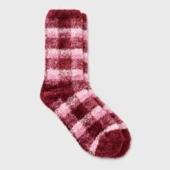 Women's Plaid Cozy Crew Socks - Auden™ 4-10 -Auden GUEST a1dd9fa6 018e 4ea6 a0e2 07716fd91dfd