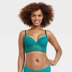 Women's Lightly Lined Demi Longline Bra - Auden™ 6 Women's Lightly Lined Demi Longline Bra - Auden™ -Auden GUEST a42d15e8 dd38 4427 bc9d 9de0abea75a9