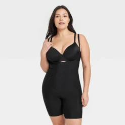 Women's Firm Sculpting Mid-Thigh Bodysuit - Auden™ -Auden GUEST a4b948e1 ddae 436e aece 15ef41b98f94