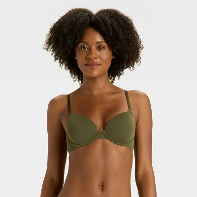 Women's Lightly Lined Demi T-Shirt Bra - Auden™ 5 Women's Lightly Lined Demi T-Shirt Bra - Auden™ - Image 5