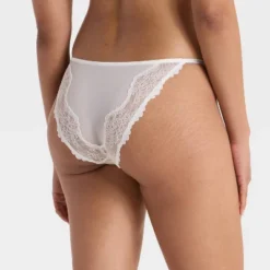 Women's Satin And Lace Lingerie Cheeky Underwear - Auden™