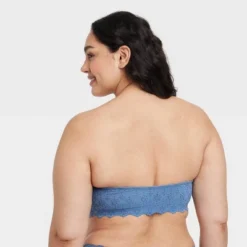 Women's Eyelet Lace Lightly Lined Bandeau Bralette - Auden™ -Auden GUEST b37d3697 70da 41a5 b371 dff4954252c2