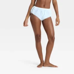 Women's Woven Cotton Lingerie Bloomer - Auden™ White -Auden GUEST b917311b 5d54 4412 87c5 8f82fd9a49f8