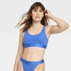 Women's Cotton Stretch Unlined Scoop Bralette - Auden™ -Auden GUEST be1553f5 1b13 4513 9f36 a9898b11b8d5
