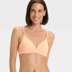 Women's Luxe Stretch Wirefree Plunge Bra - Auden™ -Auden GUEST bfb563b4 a1ed 4f3e ae8c 2e4980f76804