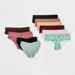 Women's 10pk Mix & Match Cheeky Underwear - Auden™ Assorted Color -Auden GUEST c2974ac3 e079 4ad7 b969 712f0d9169e3