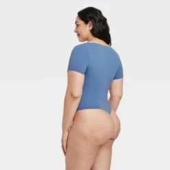 Women's Luxe Stretch Square Neck Thong Bodysuit - Auden™ 10 Women's Luxe Stretch Square Neck Thong Bodysuit - Auden™ -Auden GUEST c414c5a2 7c5d 4f93 888f 1c485e4b2516