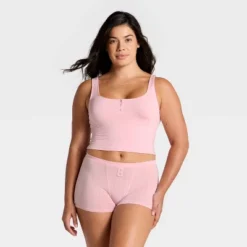 Women's Modal Blend Cropped Tank Top - Auden™ -Auden GUEST c6d3ad80 cb05 4aae 8fc4 f3ef855ba0d7