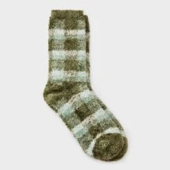 Women's Plaid Cozy Crew Socks - Auden™ 4-10 -Auden GUEST c750f9a4 e827 4562 ab9a 88b4810107d3