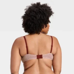 Women's Cotton Lightly Lined Demi Bra - Auden™ Berry Red -Auden GUEST cbb82478 64b5 4b1c a55c 5d40eb00bd45