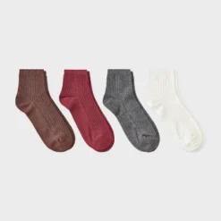 Women's Ultra Soft Everyday Rib-Knit 4pk Ankle Socks - Auden™ -Auden GUEST d206bc72 38a3 43fb 8f91 ad1166731be5