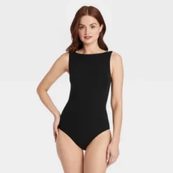 Women's Luxe Stretch Boat Neck Bikini Bodysuit - Auden™ 9 Women's Luxe Stretch Boat Neck Bikini Bodysuit - Auden™ -Auden GUEST d68690e9 de38 4071 8738 bbfe8f4062d2